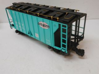 ARISTOCRAFT ART - 41209 York Central 2 Bay Covered Hopper Metal Wheels G Scale 2