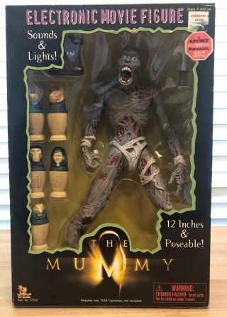 The Mummy 12 " Electronic Movie Figure W/ Box - Toy Island (1998)