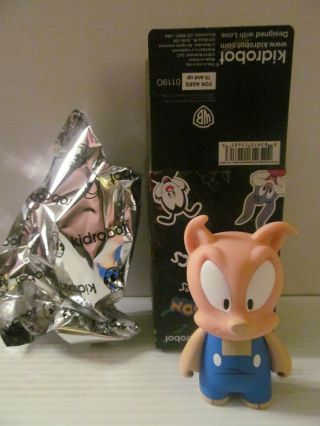 Kidrobot - Tiny Toons & Animaniacs - Hamton J Pig - Vinyl Mini - Opened