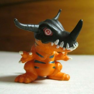 1997 Digimon Digital Monsters 1.  75 " Greymon Mini Pvc Figure Bandai