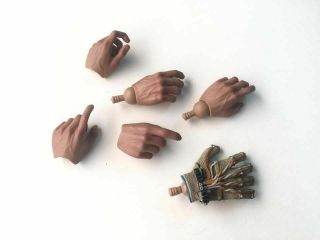 1/6 Scale Hot Toys Iron Man 3 Tony Stark The Mechanic Hand Set,  Glove For 12 " Fig