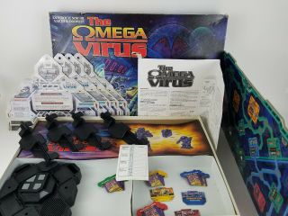 Incomplete Milton Bradley The Omega Virus Electronic Talking Game