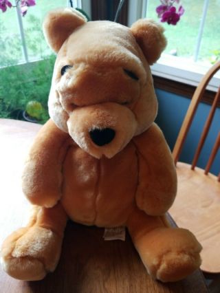Walt Disney Cute Soft Winnie The Pooh Bear 12 " Plush Stuffed Animal Toy