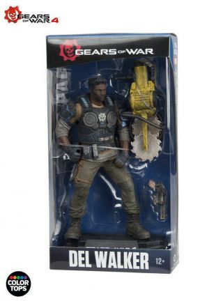 Gears Of War 4 - Del Walker 7 " Action Figure (mcfarlane)