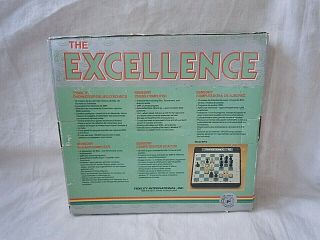 The Excellence Computer Chess Set Model 6082 By Fidelity EP12 2