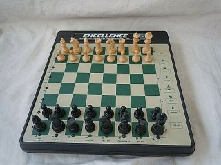The Excellence Computer Chess Set Model 6082 By Fidelity EP12 3