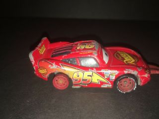 Disney Pixar Cars Lightning McQueen Finish Line Tongue Out Diecast Loose 4