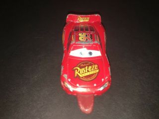 Disney Pixar Cars Lightning McQueen Finish Line Tongue Out Diecast Loose 5