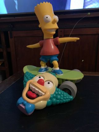 Bart Simpson Remote Control Skateboard The Simpsons R/c