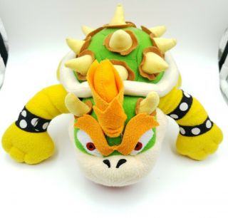 2011 Mario Party Bowser Nintendo 10” Hudson Soft Plush Collectible Toy Japan