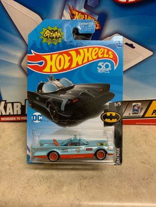 2018 Hot Wheels Tv Series Batmobile Custom Gulf Real Riders