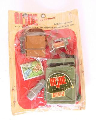 1964 Hasbro Moc Gi Joe Action Soldier Field Radio & Telephone Equipment Set