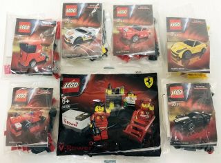 Lego Shell V - Power Ferrari Set 30190 30191 30192 30193 30194 30195 30196 Polybag