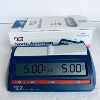 DGT North American Chess Clock and Game Timer 4