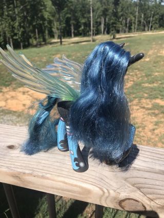 My Little Pony Talking Queen Chrysalis Black Unicorn Light Up Wings 3