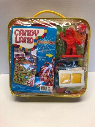 Hasbro Candy Land Jumbo Fun Game Rug 40 X 40 Complete