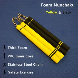 Martial Arts Thick Sponge Fitness Nunchaku Safe Foam 11inch Nunchaku Sticks