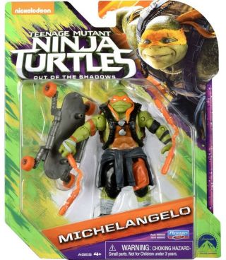 Teenage Mutant Ninja Turtles Out Of The Shadows Michelangelo Action Figure
