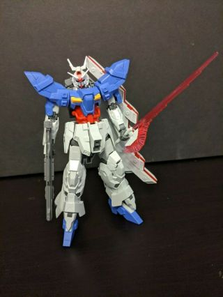 Pre - Built Bandai Hguc Moon Gundam 1/144 Scale Model Kit