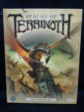 Genesys Rpg Realms Of Terrinoth Fantasy Campaign Setting Rulebook