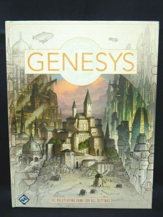 Genesys Rpg Core Rulebook Fantasy Flight Games 2017
