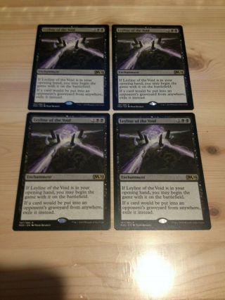 Leyline Of The Void X4 Core Set 2020 Pack Fresh Nm/m