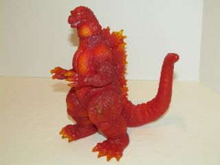 2006 Ccp Burning Godzilla 1995 Large 9 1/2 " Figure Translucent Red/orange