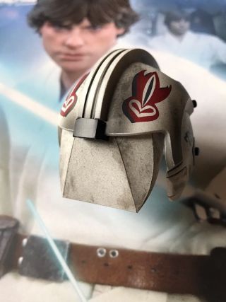 Hot Toys Mms297 Star Wars Luke Skywalker A Hope 1/6 Training Helmet
