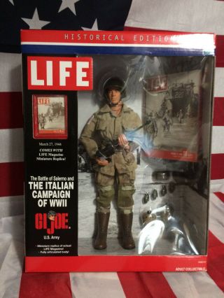G.  I.  Joe By Hasbro,  The Battle Of Salerno And The Italian Campaign Of Ww Ii
