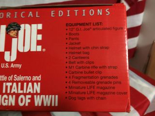 G.  I.  Joe by Hasbro,  The Battle of Salerno and the Italian Campaign of WW II 3