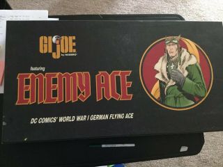 2003 G.  I Joe 12 " Dc Comics Dreams Visions Enemy Ace Boxed Set Military World War