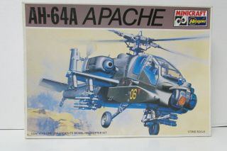Hasegawa 1:72 Ah - 64a Apache Us Army Attack Helicopter Kit 1218