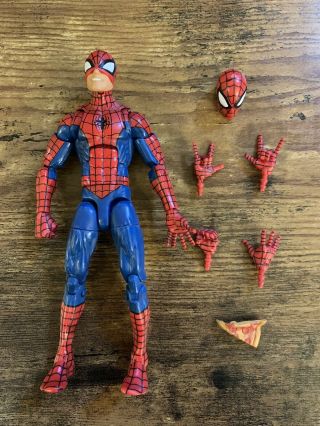 Pizza Spider - Man - Marvel Legends Hobgoblin Baf Wave Figure Loose 6” Scale