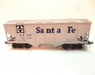 Piko G Scale Santa - Fe Covered Hopper Car wth Box - Item 38835 - - 2