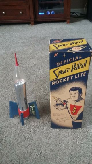 Ray - O - Vac Official Space Patrol Rocket Lite Sp - 1
