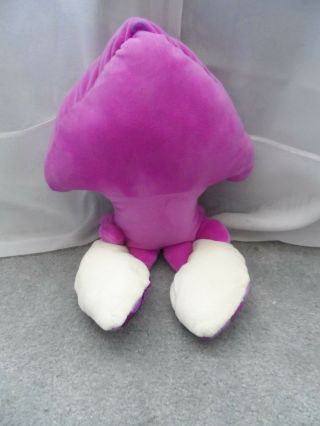 Official Splatoon Squid Plush Toy Neon Purple Doll 16 