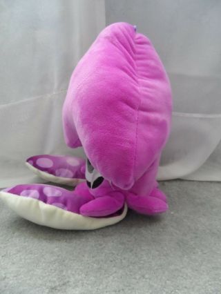 Official Splatoon Squid Plush Toy Neon Purple Doll 16 