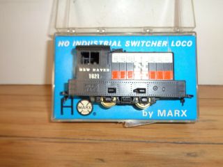 Marx Ho Scale 6910 Haven Industrial Switcher Loco With Pastic Box & Insert