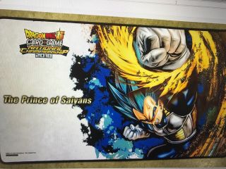 Vegeta The Prince Of Saiyans Dragon Ball Regional Side Event Playmat Dbs