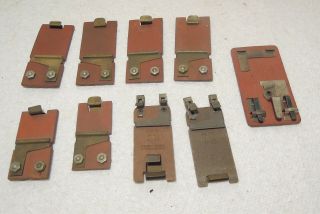 Nine Lionel Early Prewar Standard Gauge Lockons