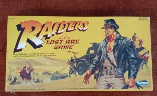 Vintage 1981 Raiders Of The Lost Ark Game By Kenner Complete