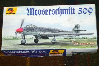 Rs Models 1/72 Messerschmitt Me - 509 Luftwaffe 1946 Interceptor