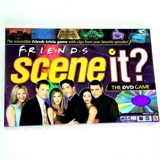 Friends Scene It Dvd Trivia Game Tv Show Screenlife Mattel 100 Complete Great
