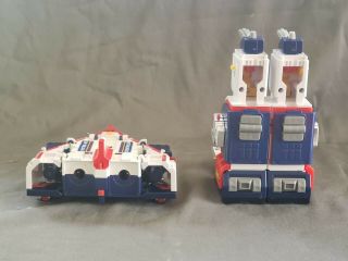 1982 Bandai America Sun Vulcan Die Cast Meatal Robot With all Parts Accessories 11