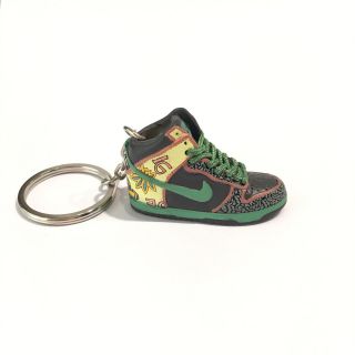Madxo 3d Mini Sneaker Keychain Nike Dunk High Pro Sb De La Soul 1:6 Laces 02 - 51