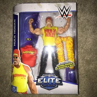 Hulk Hogan Action Figure Elite