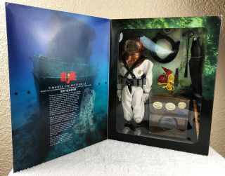 Hasbro Us Navy Mkv Deep Sea Diver Action Figure Diving Helmet Suit Bnib Gi Joe
