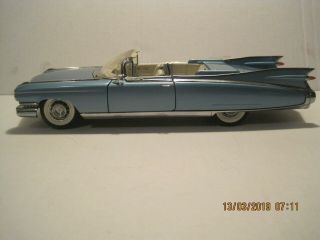 Franklin 1959 Cadillac Eldorado Biarrittz Convertible 1/24 Scale No Box