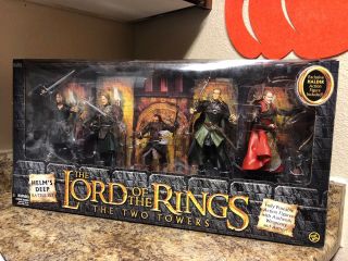 Toy Biz Lord Of The Rings Two Towers Set Helm 