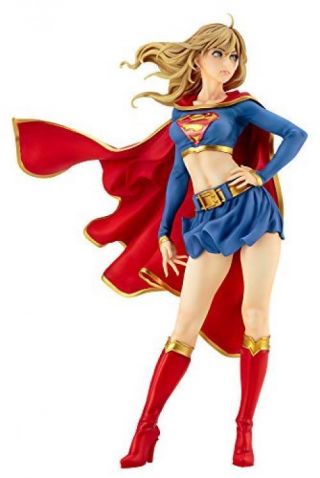 Kotobukiya Dc Comics Bishoujo Supergirl Returns 1/7 Pvc Figure From No Box